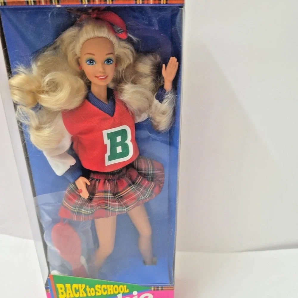 Vintage Barbie Back To School Doll 1992 Mattel New In Box Mint
